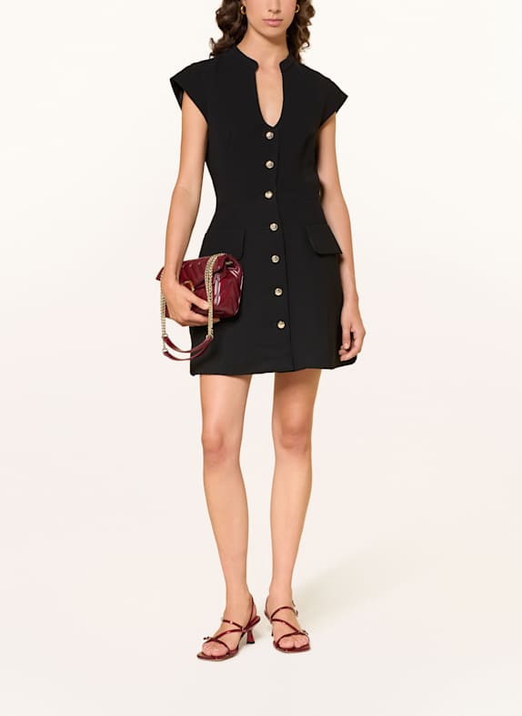 SANDRO Kleid SCHWARZ