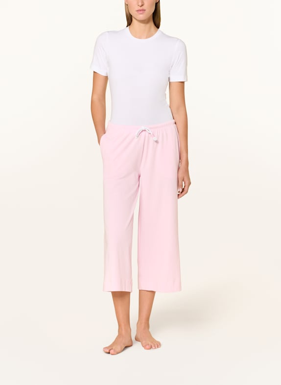 mey Pantaloni de pijama 3/4 din seria SOLID LOVE ROZ