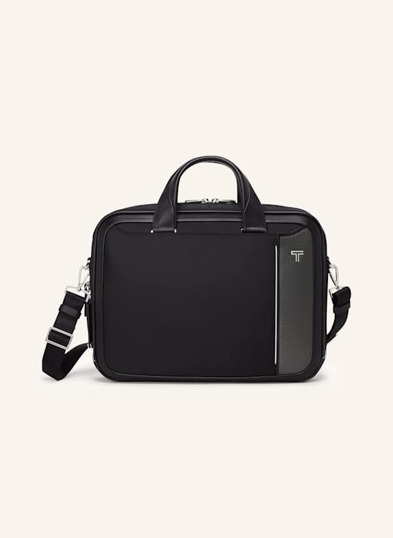 TUMI Taška na notebook ARRIVÉ HANNOVER SLIM BRIEF ČERNÁ