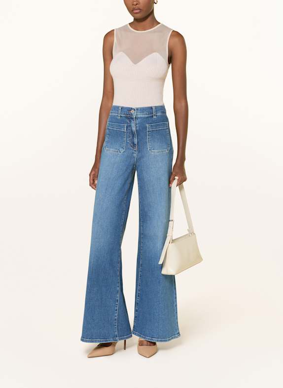 REISS Gebreide top DARCEY ROSE CLAIR