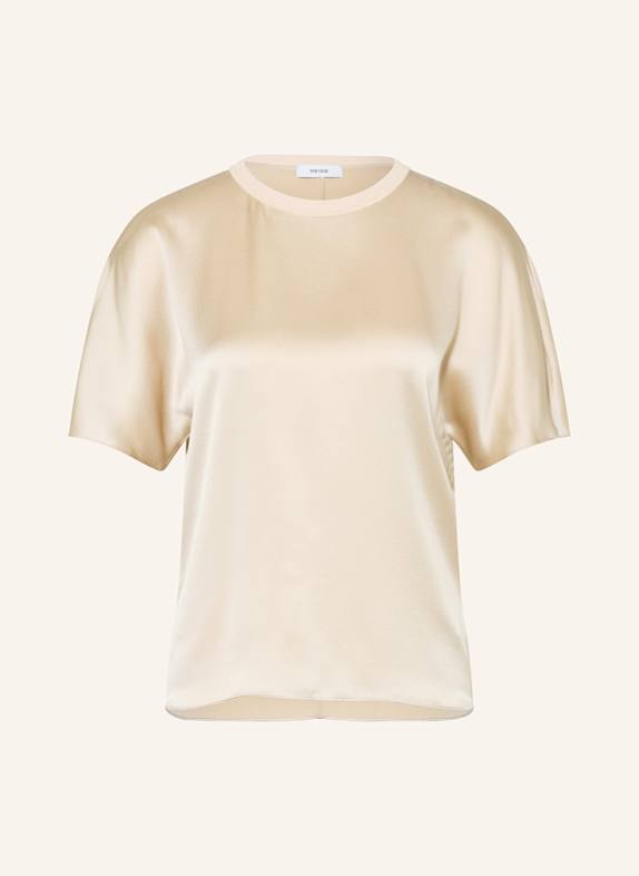 REISS Blusenshirt LENA aus Seide BEIGE