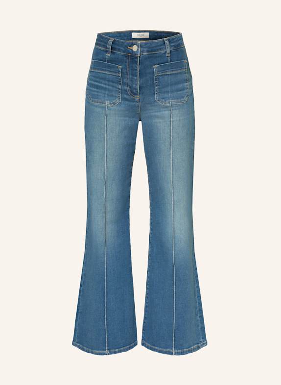 REISS Flared Leg Jeans SAKURA 31 MID BLUE