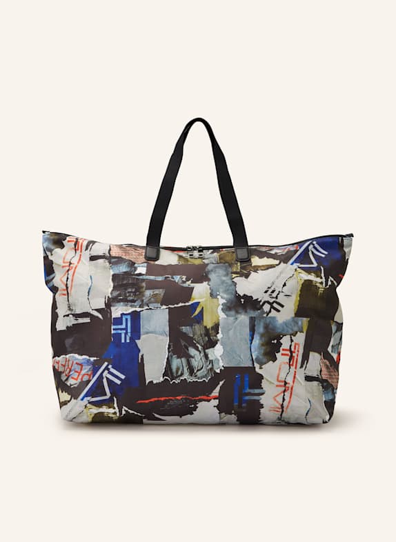 TUMI Torba shopper VOYAGEUR JUST IN CASE CZIEMNOSZARY / SZARY / POMARAŃCZOWY