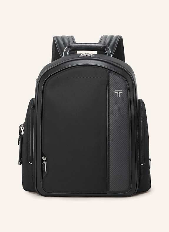 TUMI ARRIVÉ batoh LARSON MEDIUM BACKPACK s přihrádkou na notebook ČERNÁ