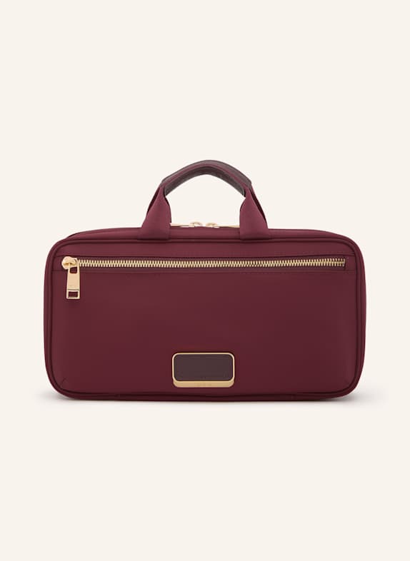 TUMI VOYAGEUR cosmetic bag MADELINE SMALL DARK RED