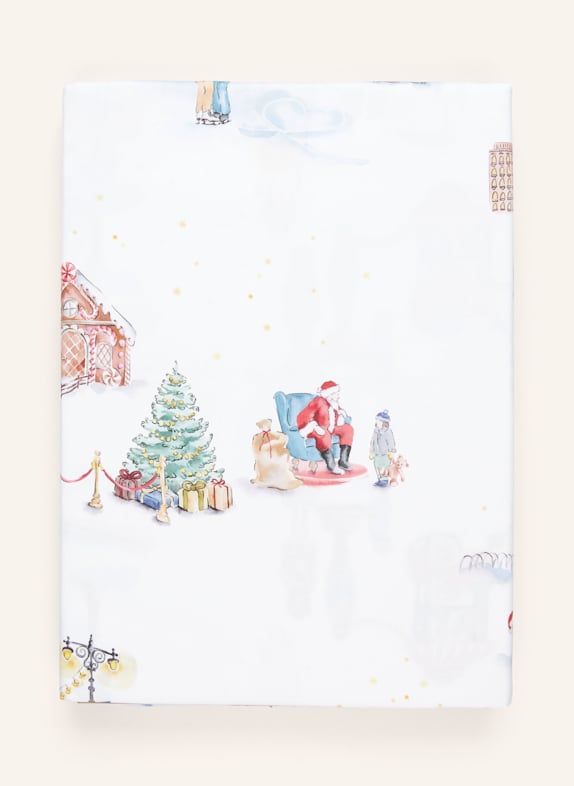 SCHLOSSBERG Bettbezug SANTA IN NY WEISS
