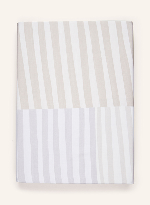 SCHLOSSBERG Bettbezug MELVIN BEIGE/ CREME/ GRAU