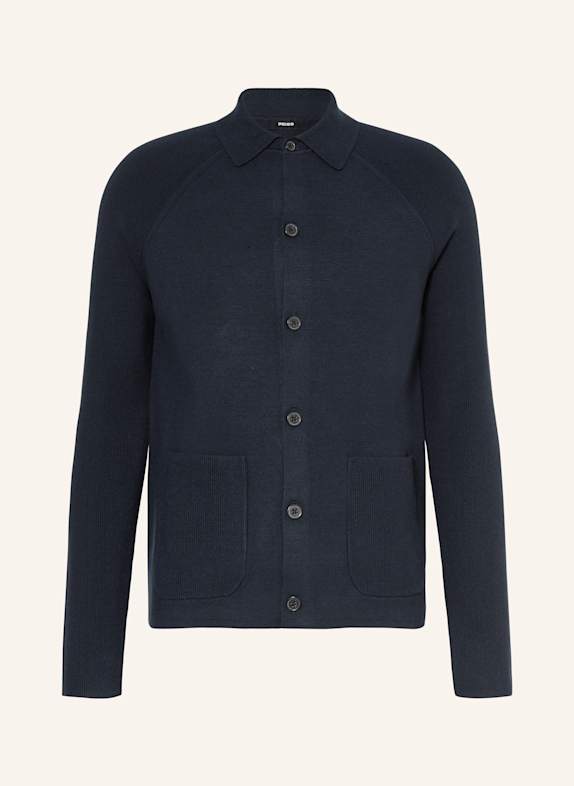 REISS Kardigan FITZGERALD GRANATOWY