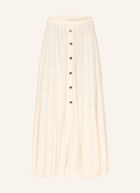 ba&sh Strickrock SINDY mit Plissees ECRU