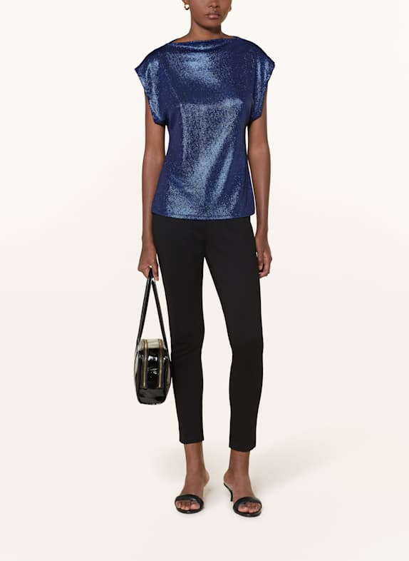 TED BAKER Top JJESCA met glittergaren DONKERBLAUW