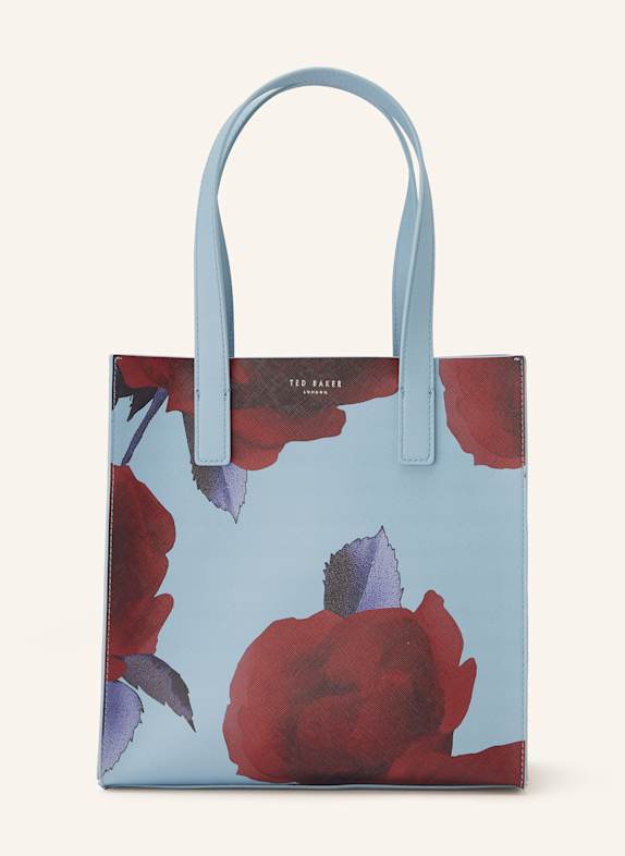 TED BAKER Shopper EMMERIE SMALL HELLBLAU / DUNKELROT / LILA