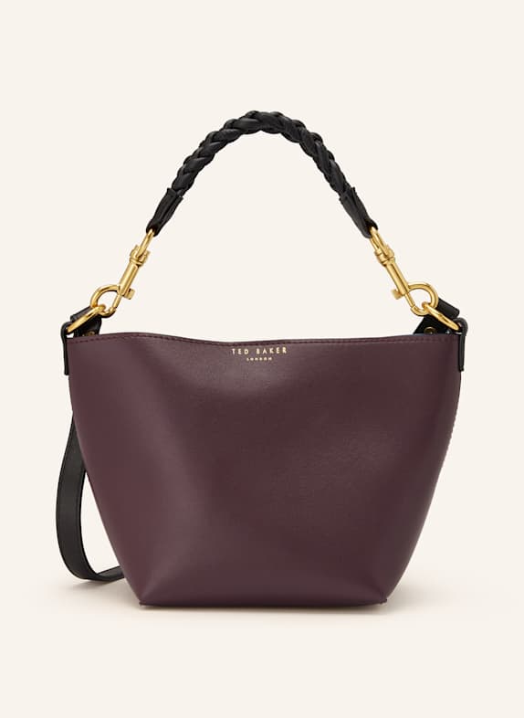 TED BAKER WYNOLAW Crossbody bag DARK PURPLE / BLUE / BLACK