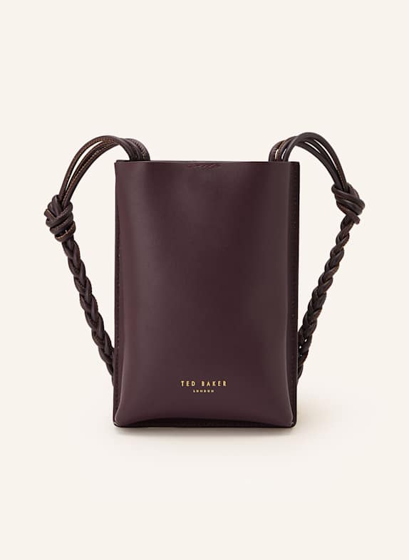 TED BAKER Umhängetasche WRYLIE DUNKELLILA / GOLD
