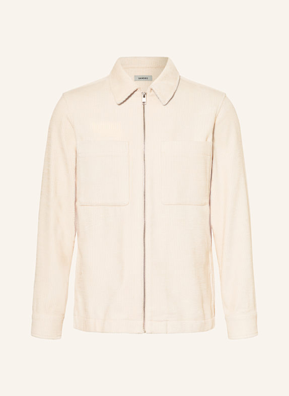 SANDRO Cord-Overjacket ECRU
