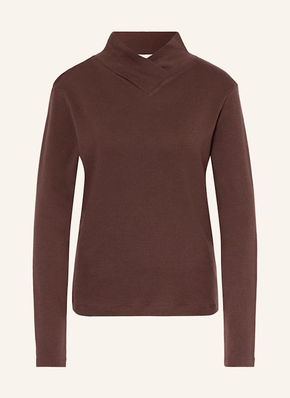 ba&sh Longsleeve MORIS DUNKELBRAUN
