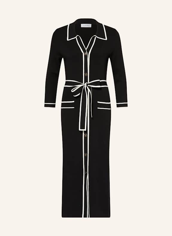 Joseph Ribkoff Pletené šaty ČERNÁ / REŽNÁ