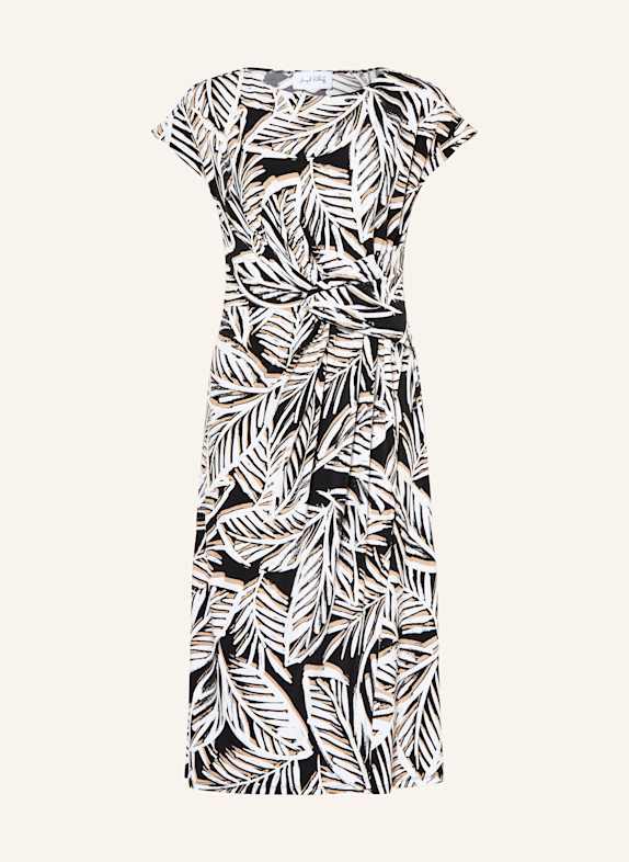 Joseph Ribkoff Etuikleid aus Jersey BEIGE / WEISS / SCHWARZ