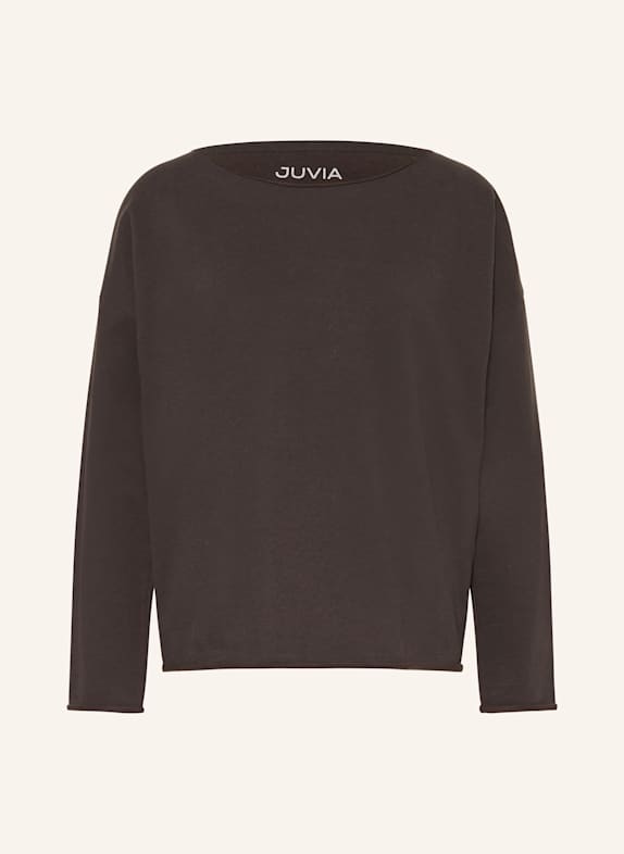Juvia Oversized sweatshirt JUDI DARK BROWN