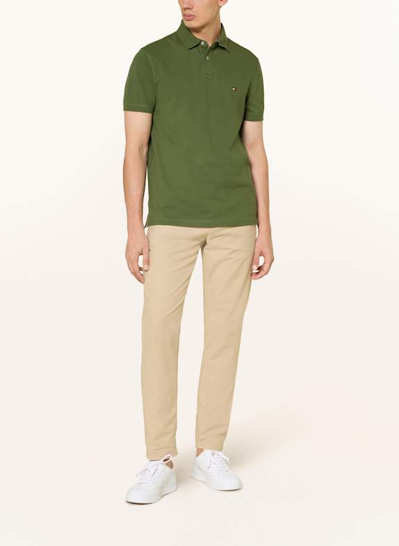 TOMMY HILFIGER Piqué-Poloshirt Regular Fit GRÜN