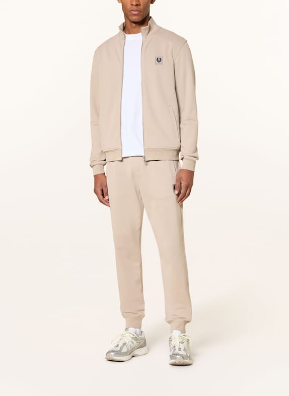 BELSTAFF sweatjack LICHTGRIJS