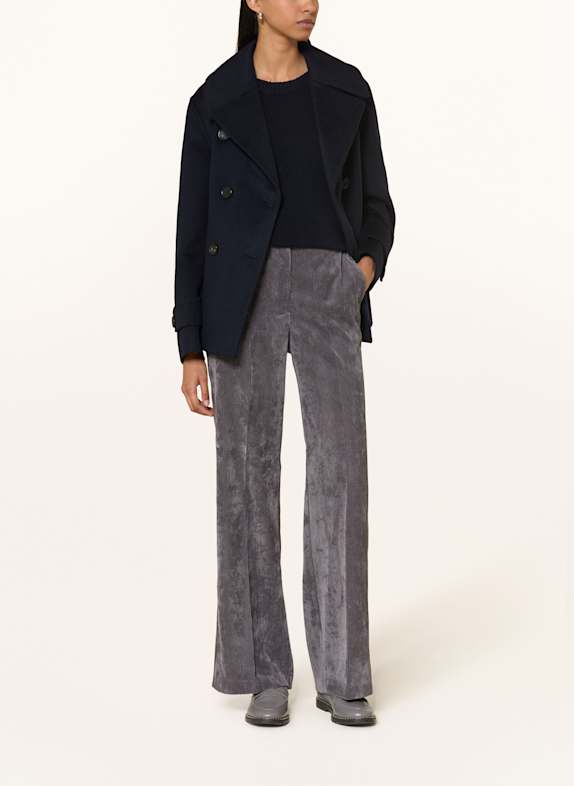 CAMBIO Marlene broek AMELIE van corduroy GRIJS