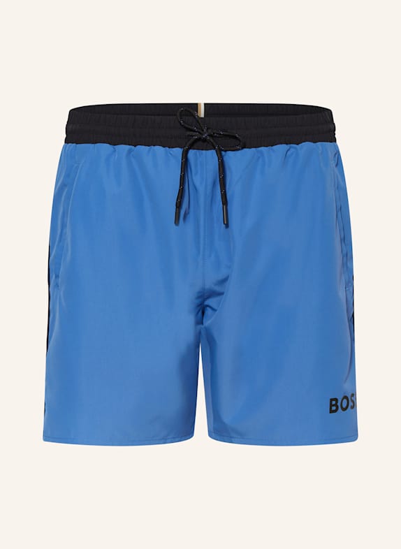 BOSS Badeshorts STARFISH HELLBLAU