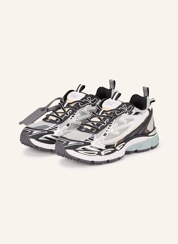 Off-White Sneaker OW BE RIGHT BACK GRAU / SCHWARZ / WEISS