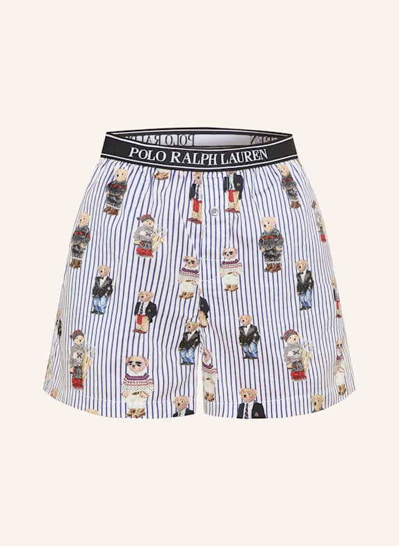 POLO RALPH LAUREN Schlafshorts DUNKELBLAU / ROT / SCHWARZ