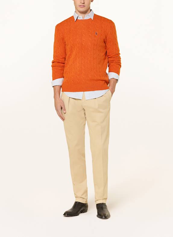 POLO RALPH LAUREN trui DONKERORANJE