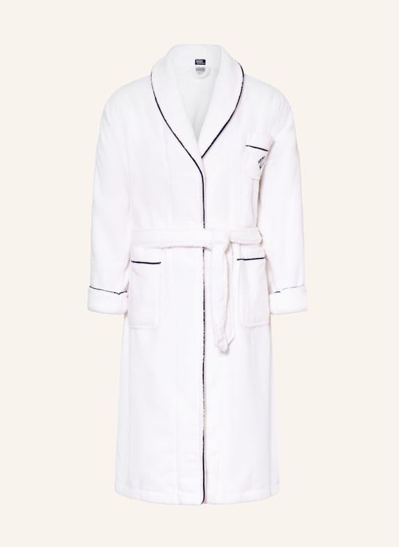 euro; 137,77 / 1 kg Unisex bathrobe WHITE