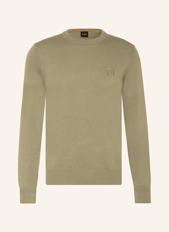 BOSS Pullover KANOVANO GRÜN