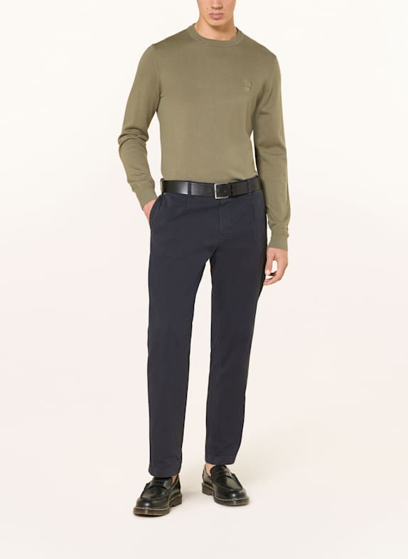 BOSS Pullover KANOVANO GRÜN