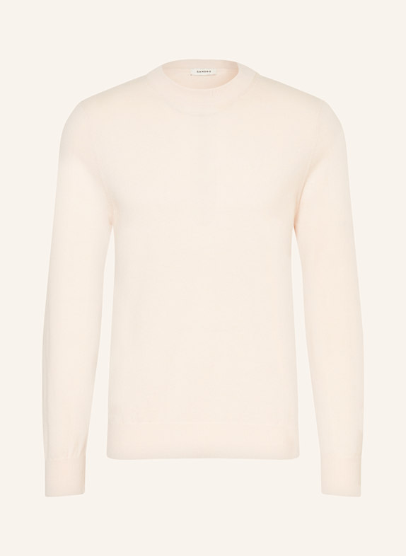 SANDRO Cashmere-Pullover  CREME