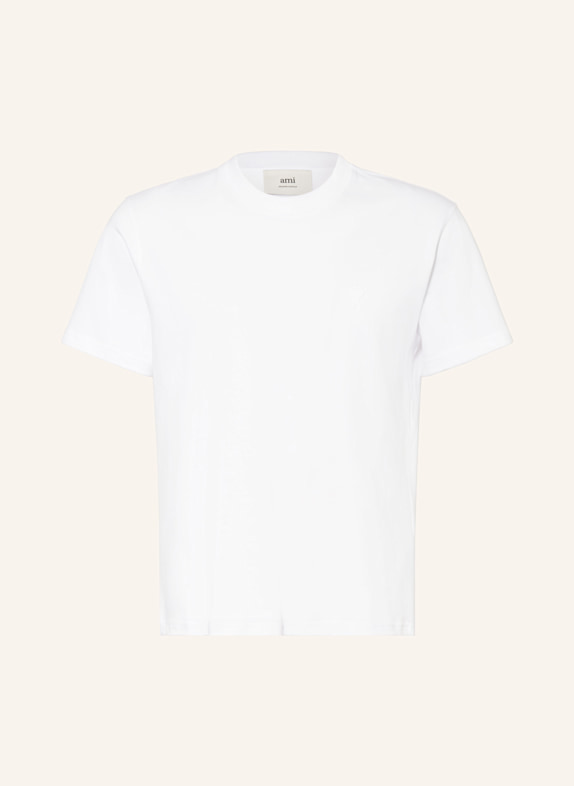 AMI PARIS T-Shirt WEISS
