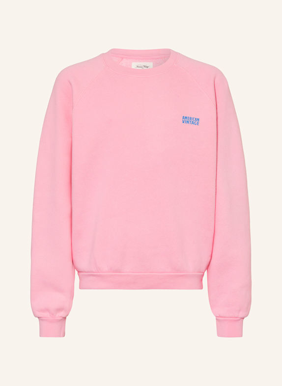 American Vintage Mikina RŮŽOVÁ