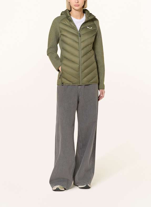 SALEWA Hybrid-Daunenjacke FANES SARNER OLIV
