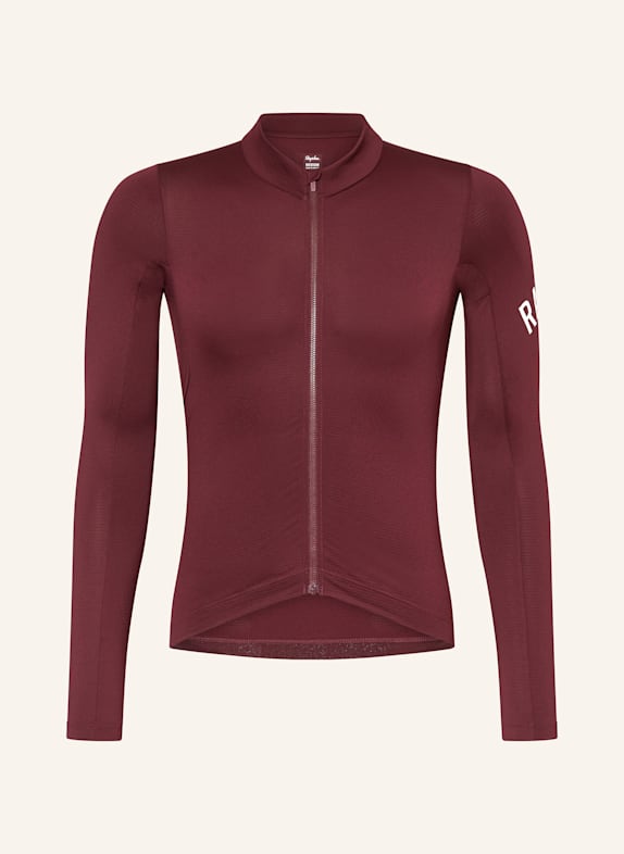 Rapha Koszulka rowerowa PRO TEAM MIDWEIGHT CIEMNOCZERWONY