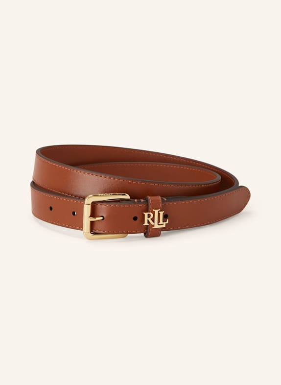 LAUREN RALPH LAUREN Ledergürtel BRAUN