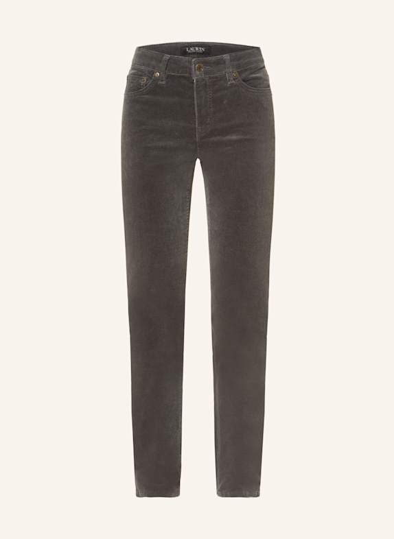 Kč pro nové zákazníky Manšestrové kalhoty TMAVĚ ŠEDÁ