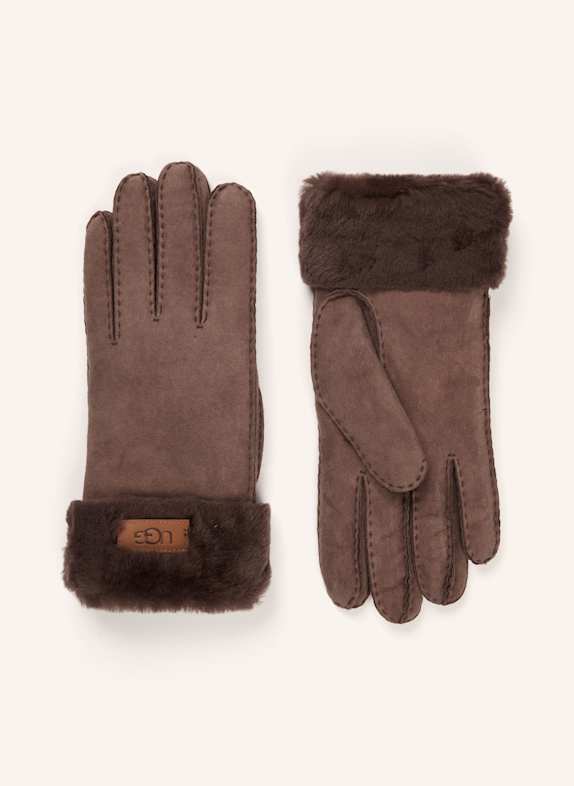 UGG Lederhandschuhe BRAUN