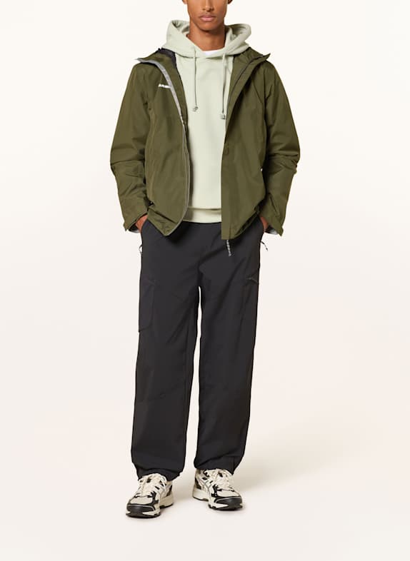 MAMMUT Functionele jas TRELINE LIGHT HS HOODED DONKERGROEN