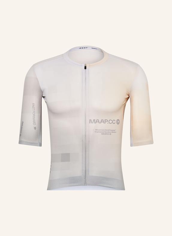 MAAP Radtrikot BLUR PRO AIR JERSEY 3.0 HELLGELB / HELLORANGE / GRAU