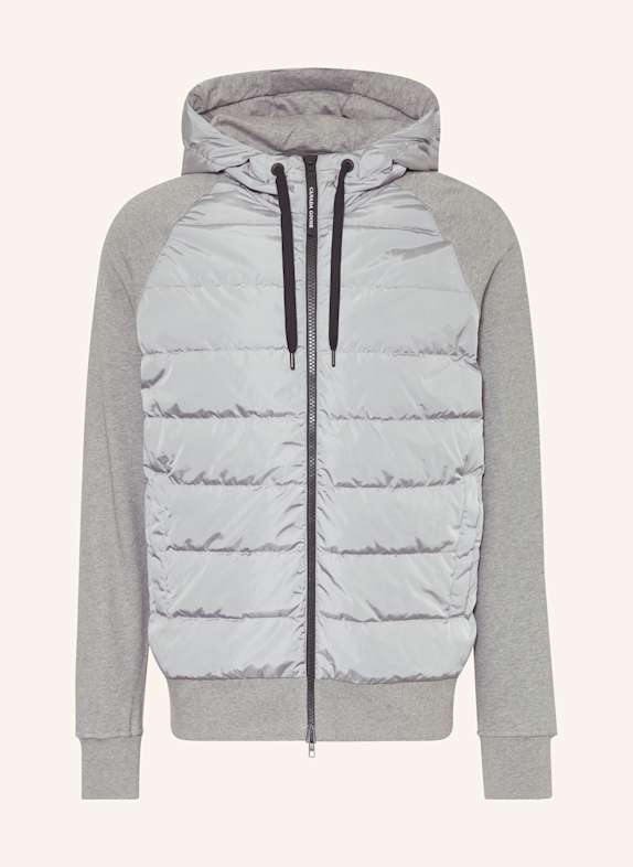 CANADA GOOSE Graue Sweatjacken für Herren SILBER