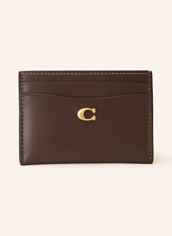 COACH Kartenetui ESSENTIAL DUNKELBRAUN