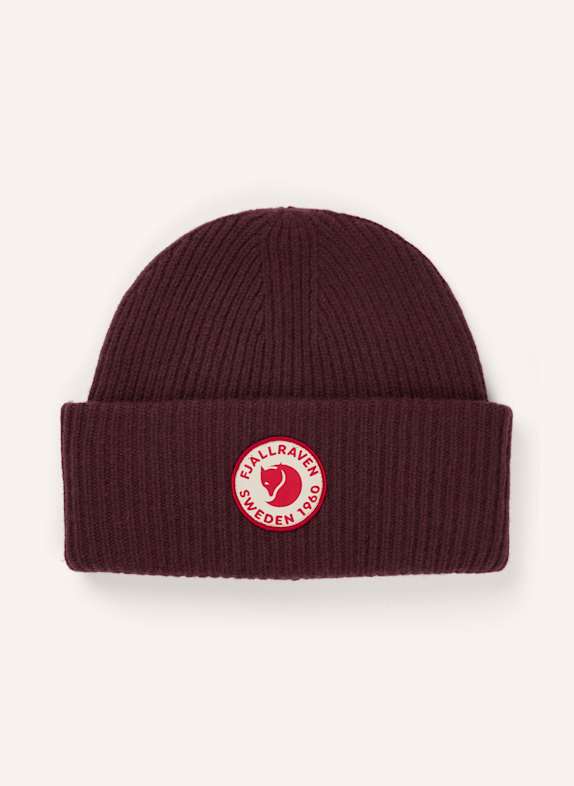 FJÄLLRÄVEN Mütze 1960 DUNKELROT
