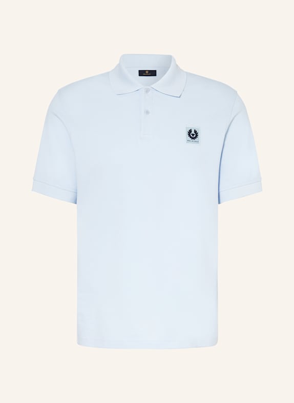 BELSTAFF Piqué-Poloshirt HELLBLAU