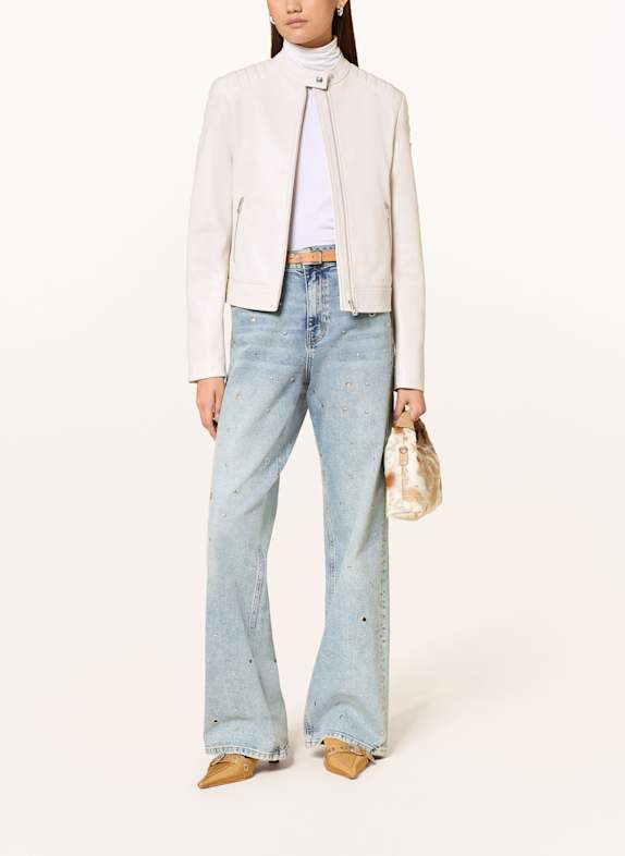 BELSTAFF Lederjacke MOLLISON CREME