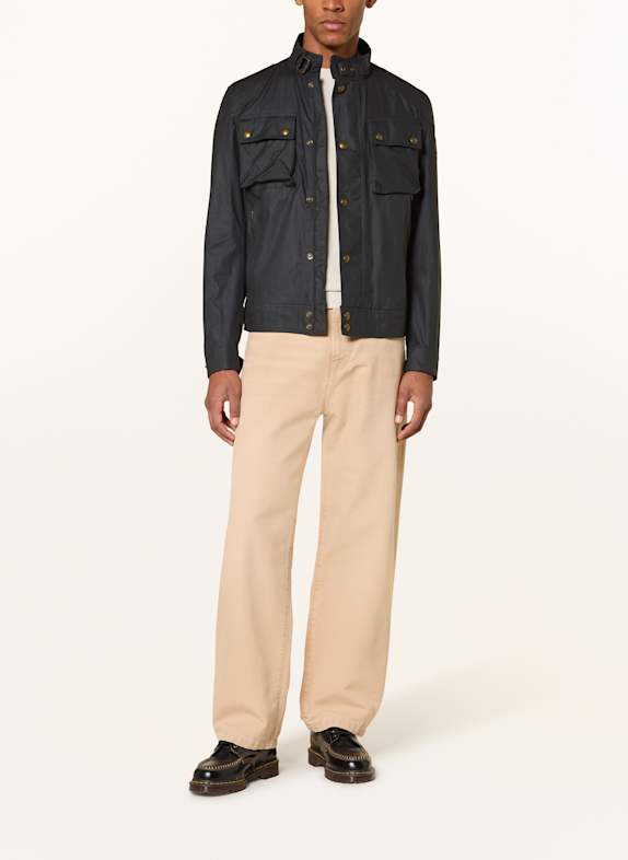 BELSTAFF Bunda Fieldjacket RACEMASTER TMAVĚ MODRÁ