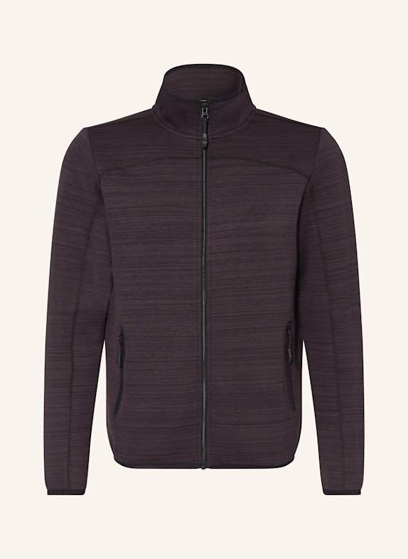 JOY sportswear Trainingsjacke YANNIK SCHWARZ/ DUNKELLILA