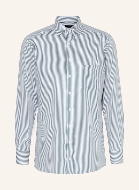OLYMP Hemd Luxor modern fit GRÜN / WEISS